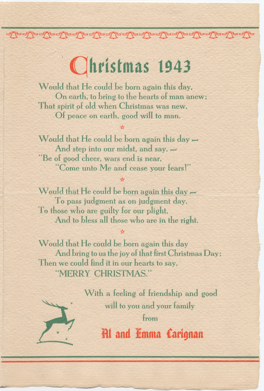 Thumbnail for Christmas 1943