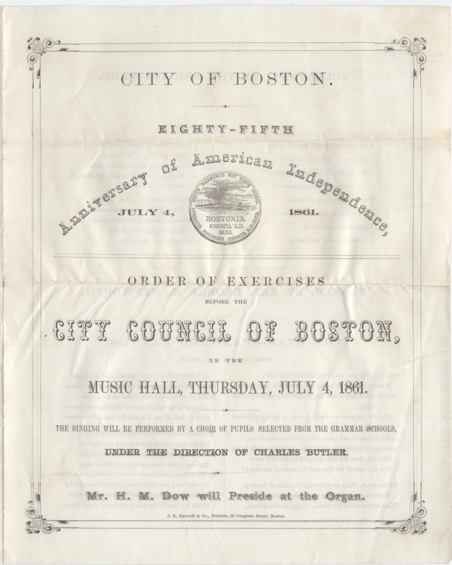Thumbnail for City of Boston. …