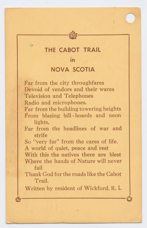 Thumbnail for The Cabot Trail …
