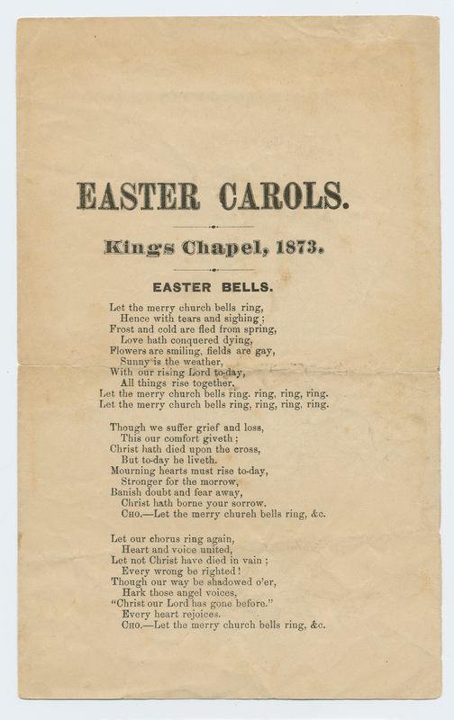 Thumbnail for Easter carols: <small> …