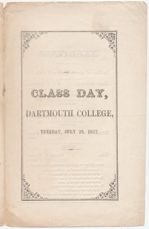 Thumbnail for Class Day, Dartmouth …