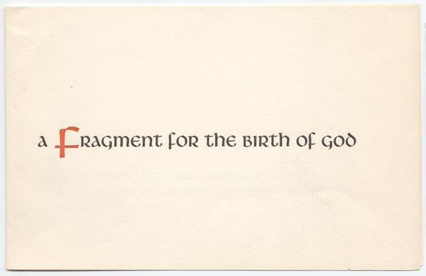 Thumbnail for A fragment for …