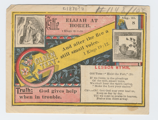 Thumbnail for Elijah at Horeb: …