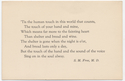 Thumbnail for 'Tis the human …