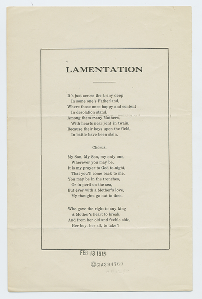Thumbnail for Lamentation