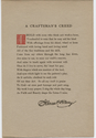 Thumbnail for A craftsman's creed
