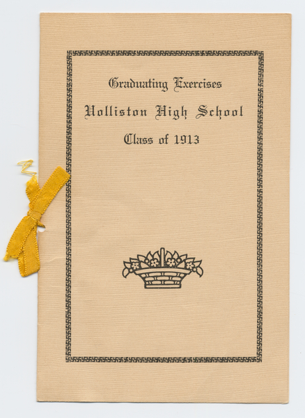 Thumbnail for Graduating exercises Holliston …