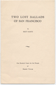 Thumbnail for Two lost ballads …
