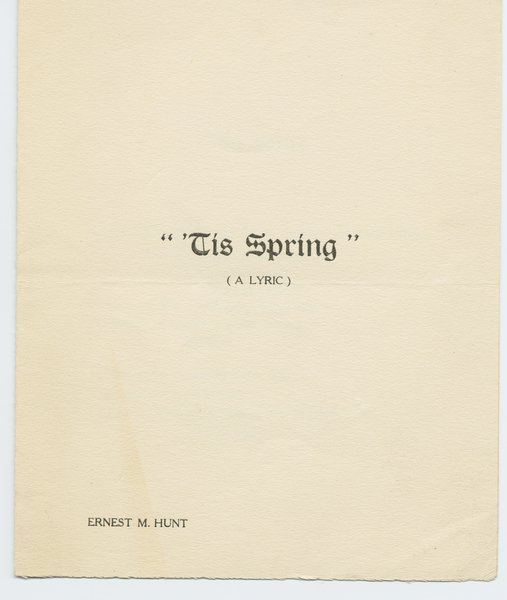 Thumbnail for 'Tis spring