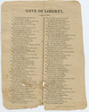 Thumbnail for Love of liberty