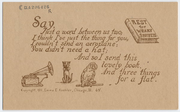 Thumbnail for Say, just a …