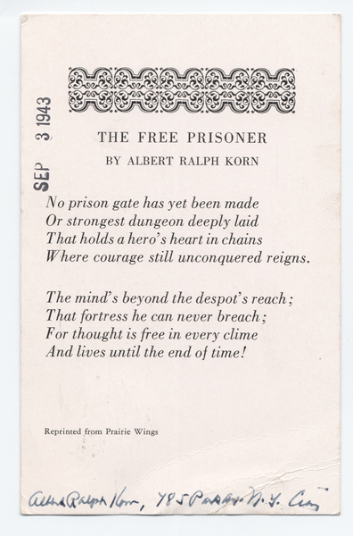 Thumbnail for The free prisoner