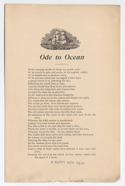 Thumbnail for Ode to ocean