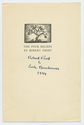 Thumbnail for The four beliefs