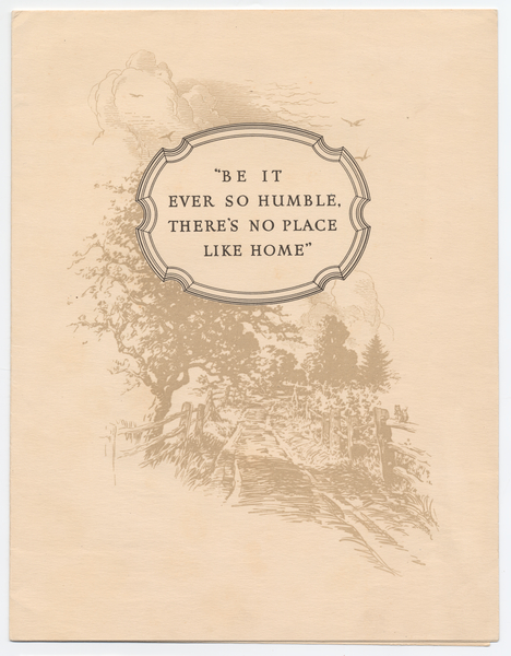 Thumbnail for Home, sweet home