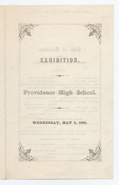 Thumbnail for Exhibition. Providence High …