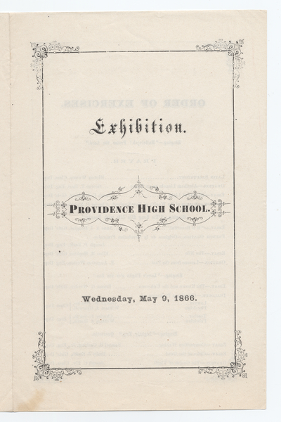 Thumbnail for Exhibition. Providence High …