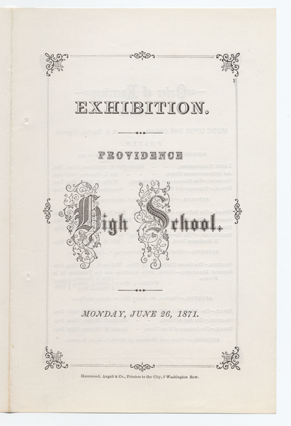 Thumbnail for Exhibition: <small> Providence …