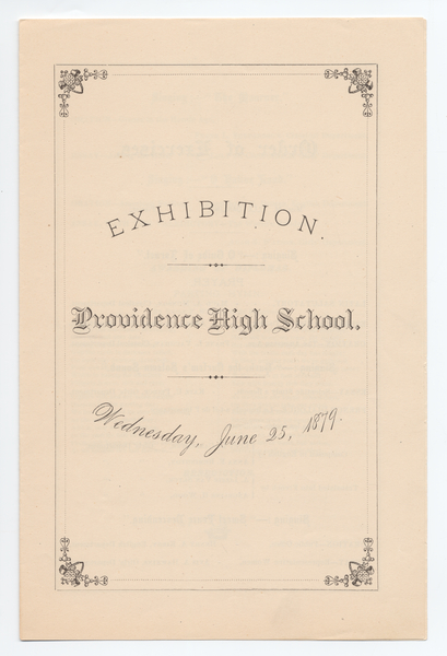 Thumbnail for Exhibition. Providence High …