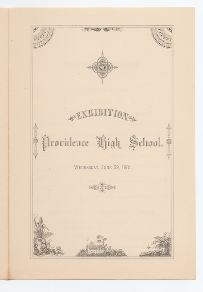 Thumbnail for Exhibition. Providence High …