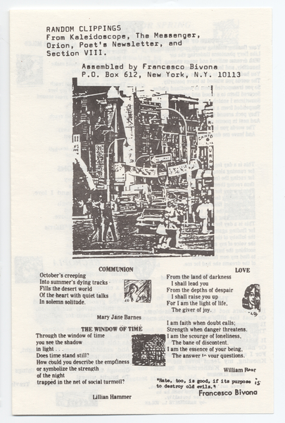 Thumbnail for Random clippings: <small> …
