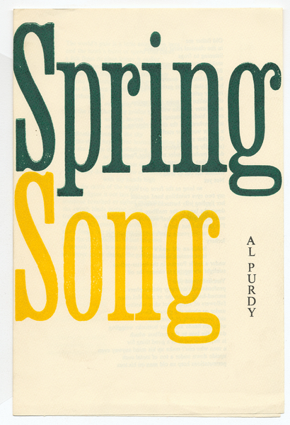 Thumbnail for Spring song