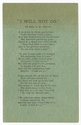 Thumbnail for "I will not …