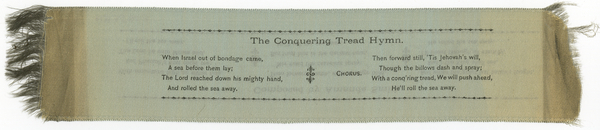 Thumbnail for The conquering tread …