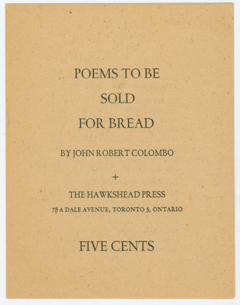 Thumbnail for Poems to be …