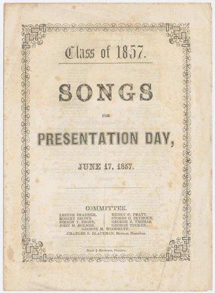 Thumbnail for Class of 1857: …