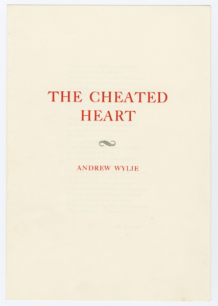 Thumbnail for The cheated heart