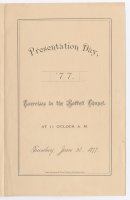 Thumbnail for Presentation Day, '77: …