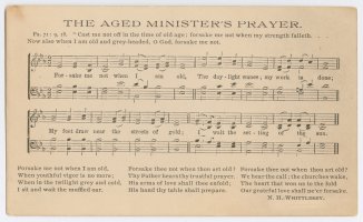 Thumbnail for The aged minister's …