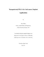 Thumbnail for Nanopatterned PLGA for …