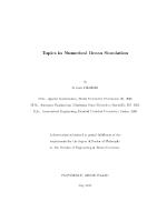 Thumbnail for Topics in Numerical …