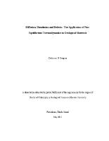 Thumbnail for Diffusion, Dissolution and …