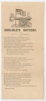 Thumbnail for Carlisle's battery