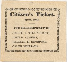 Thumbnail for Citizen's Ticket. April, …