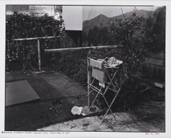 Thumbnail for Backyard, foreman's house; …