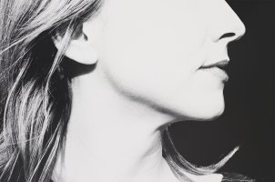 Thumbnail for Woman's truncated profile …