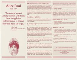Thumbnail for Alice Paul Centennial …