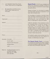 Thumbnail for Bayard Rustin Fund, …