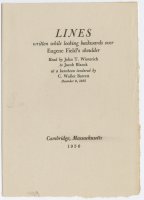 Thumbnail for Lines written while …