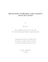 Thumbnail for Micromechanics of solid-surface …