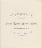 Thumbnail for Re-dedication of the …