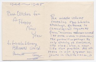 Thumbnail for Greetings from Doris …