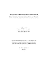 Thumbnail for Bioaccessibility and Environmental …