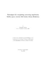 Thumbnail for Techniques for computing …