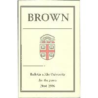 Thumbnail for Bulletin of Brown …