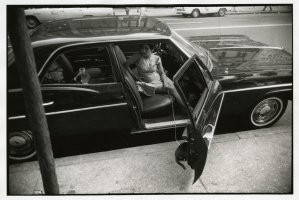 Thumbnail for (woman getting out …